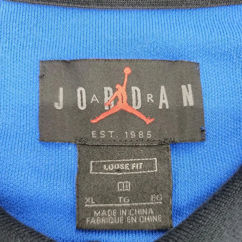 Jordan Shirt Mens XL Blue‎ Jumpman Polo Florida Gators NCAA Football Outdoors